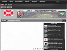 Tablet Screenshot of nhfootballreport.com